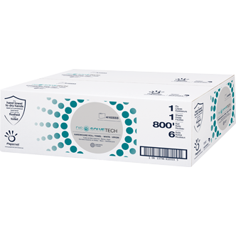 Asciugamani Di Carta Riciclata Dissolve Tech - Biodegradabili, Altamente Assorbenti, Per Dispenser - Foto 4