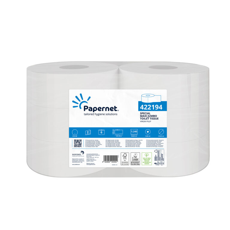 Papel Higienico Jumbo 200 mt. x6 - Satine 30101